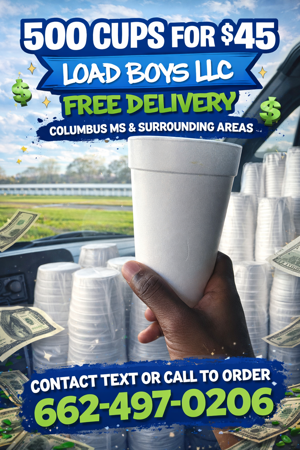 STYROFOAM CUPS
