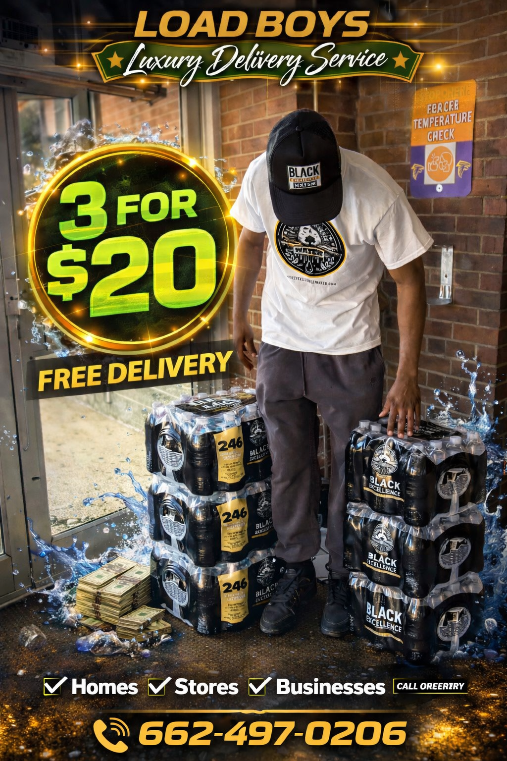Black Excellence Water