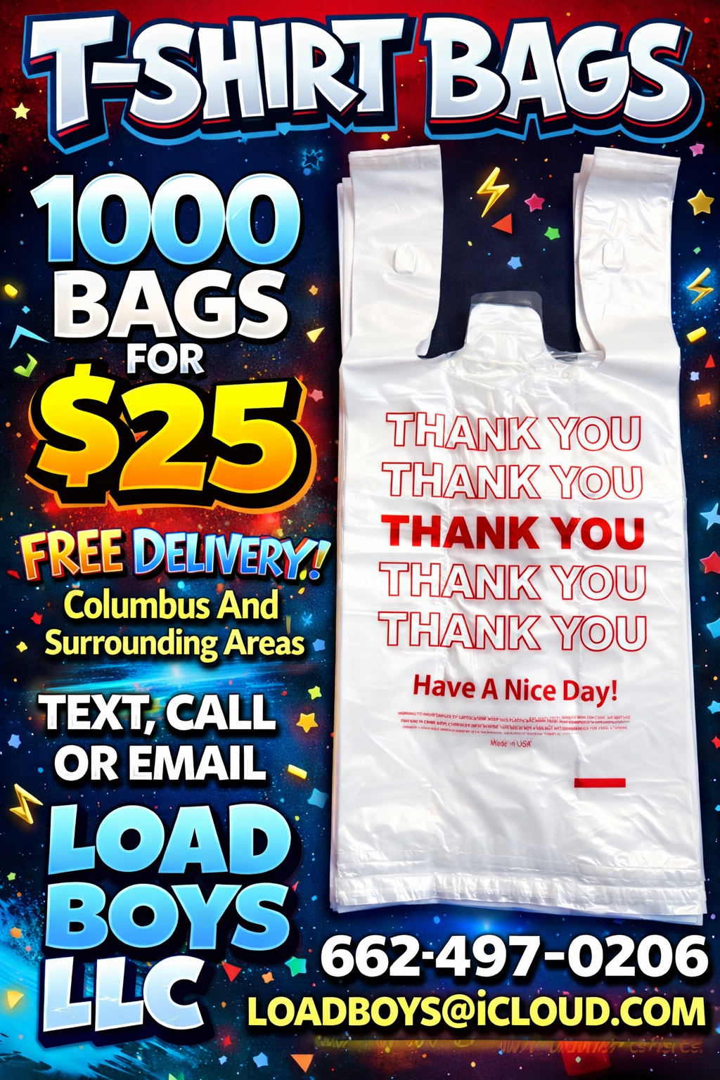 T-SHIRT BAGS